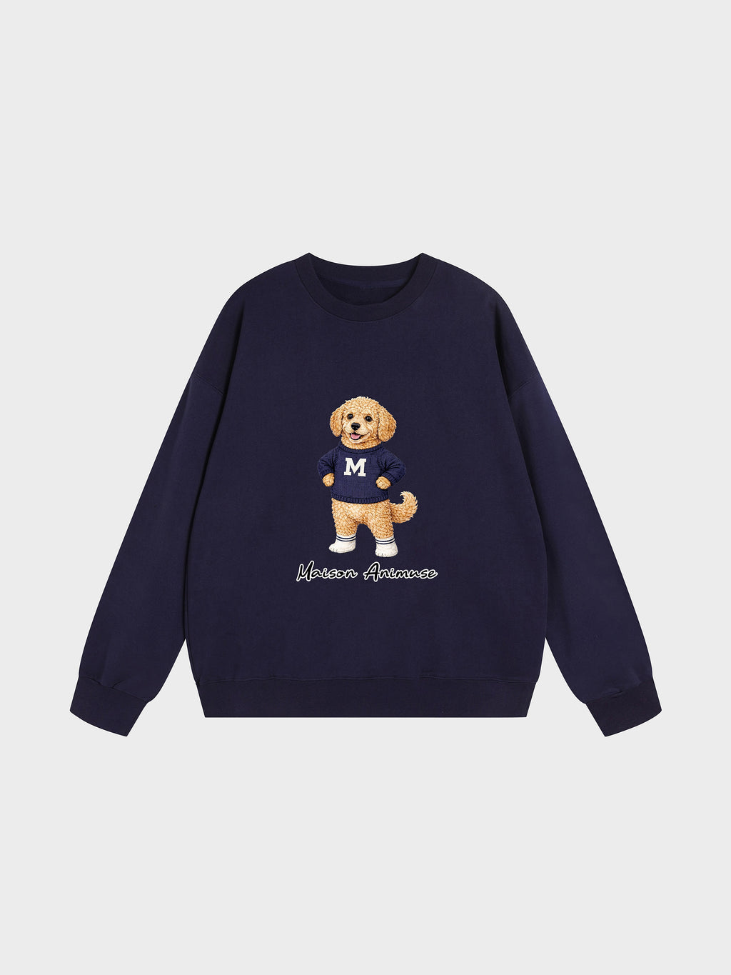 Unisex Heavyweight Cotton Sweatshirt - Goldendoodle