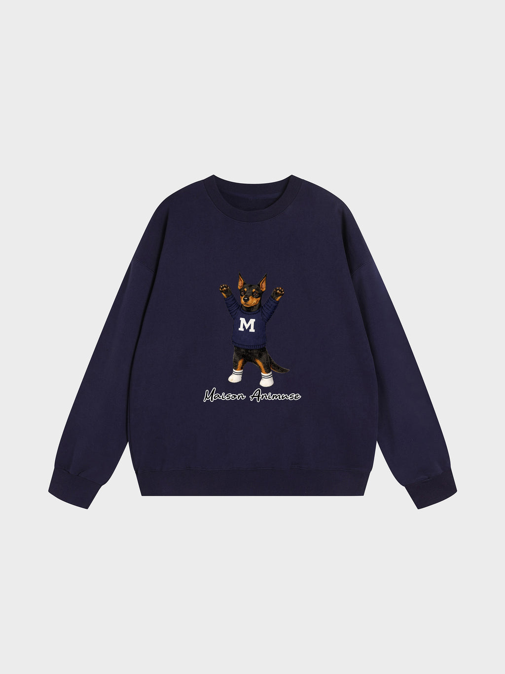 Unisex Heavyweight Cotton Sweatshirt - Doberman