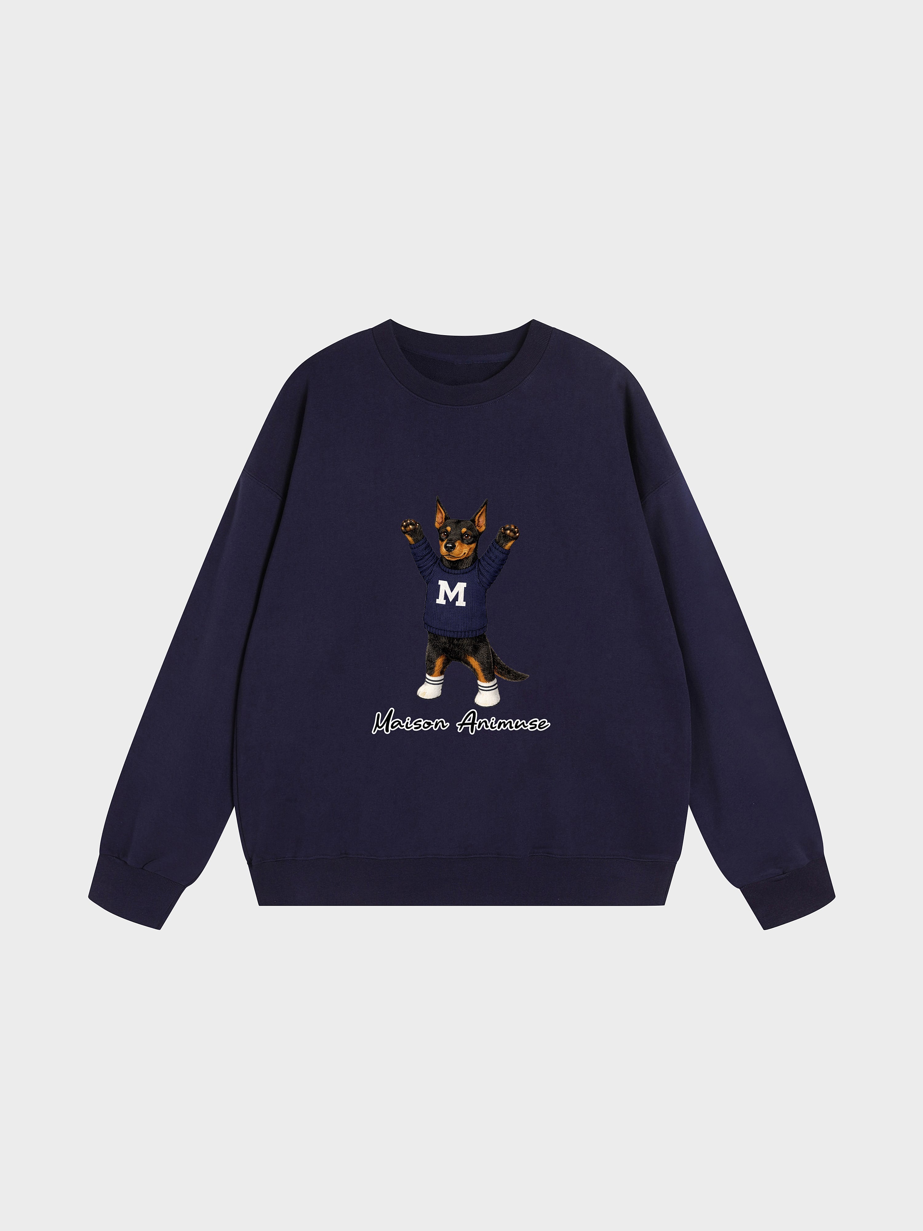 Unisex Heavyweight Cotton Sweatshirt - Doberman