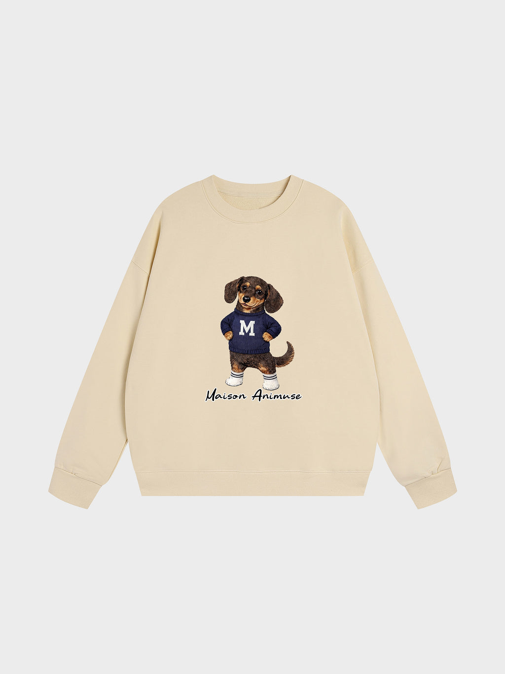 Unisex Heavyweight Cotton Sweatshirt - Dachshund