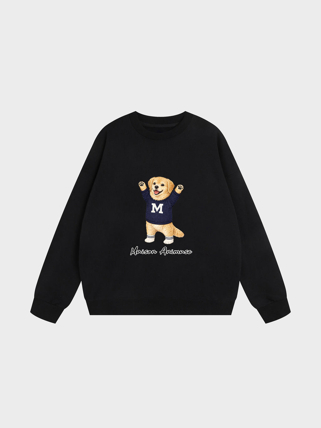 Unisex Heavyweight Cotton Sweatshirt - Golden Retriever