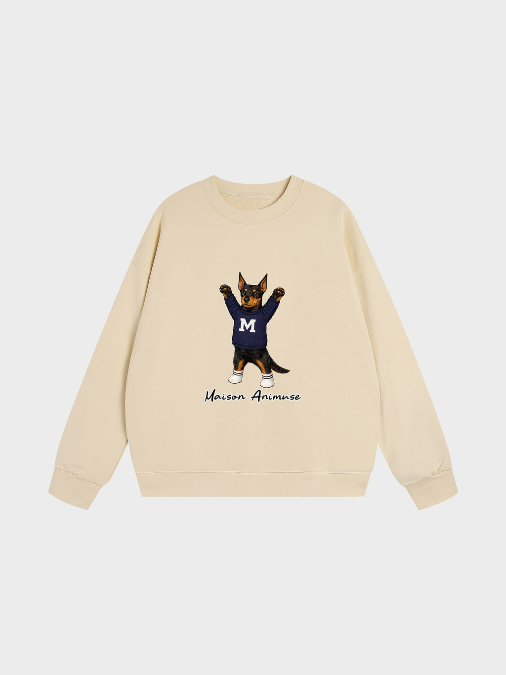 Unisex Heavyweight Cotton Sweatshirt - Doberman
