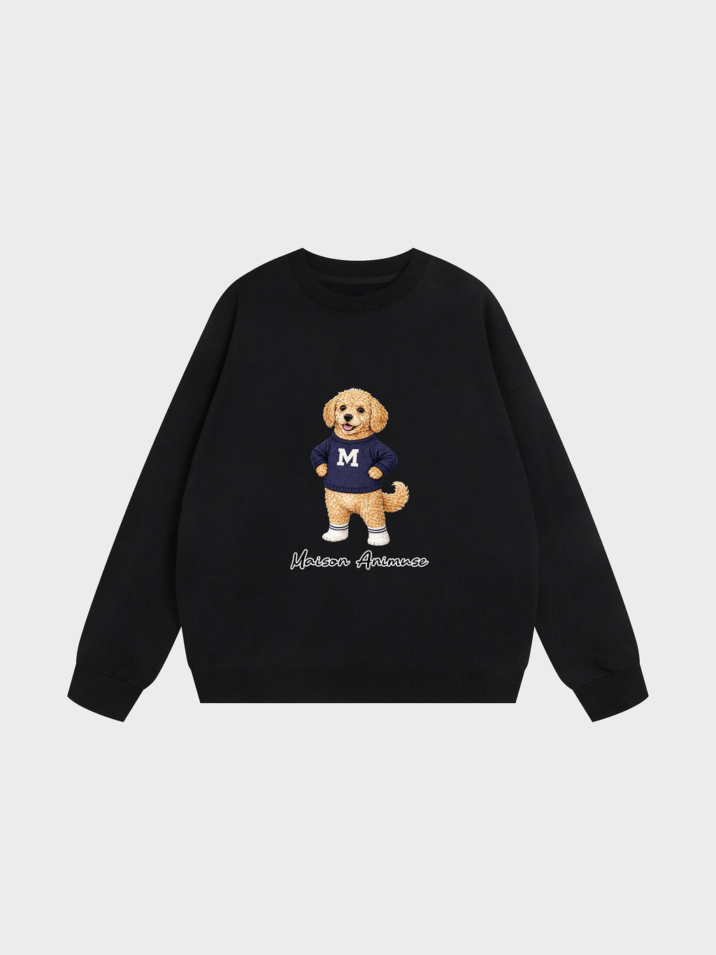 Unisex Heavyweight Cotton Sweatshirt - Goldendoodle