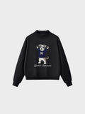 Fleece Mid-Neck Sweatshirt - Schnauzer