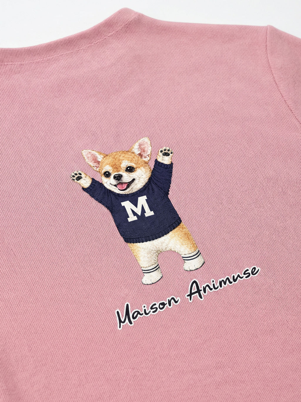 Womens Slim Fit Mid Neck T-Shirt - Chihuahua