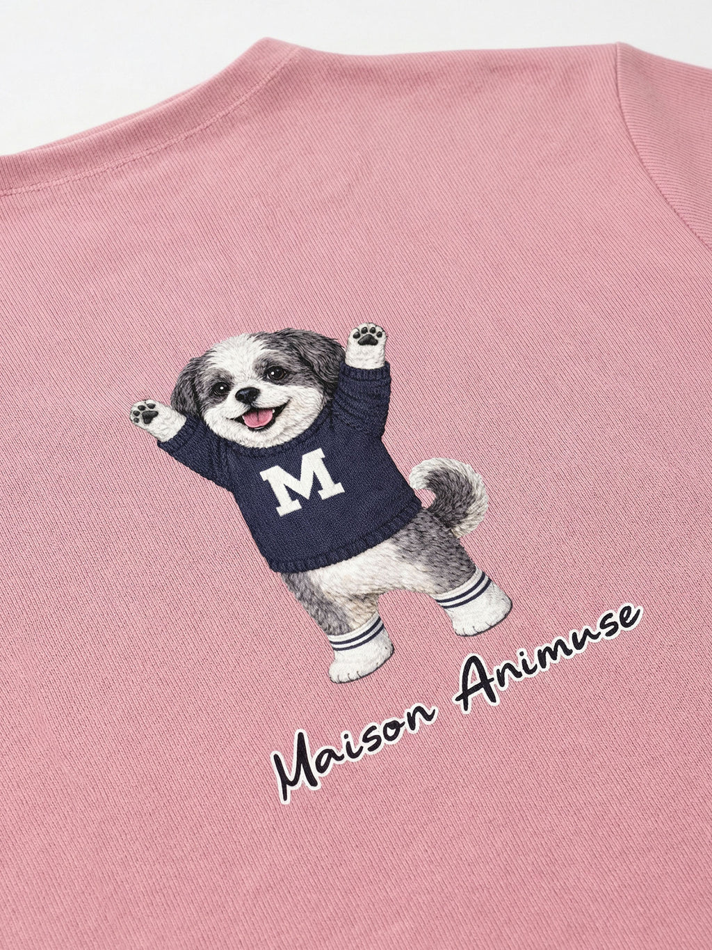 Womens Slim Fit Mid Neck T-Shirt - Shih Tzu