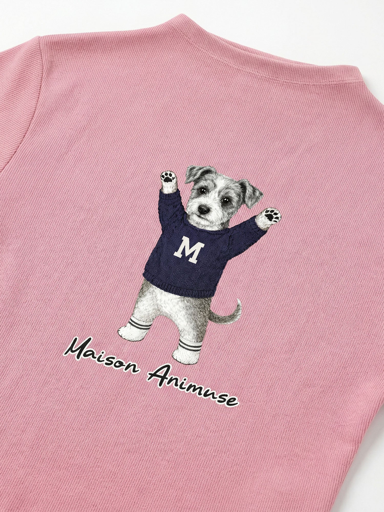 Womens Slim Fit Mid Neck T-Shirt - Schnauzer
