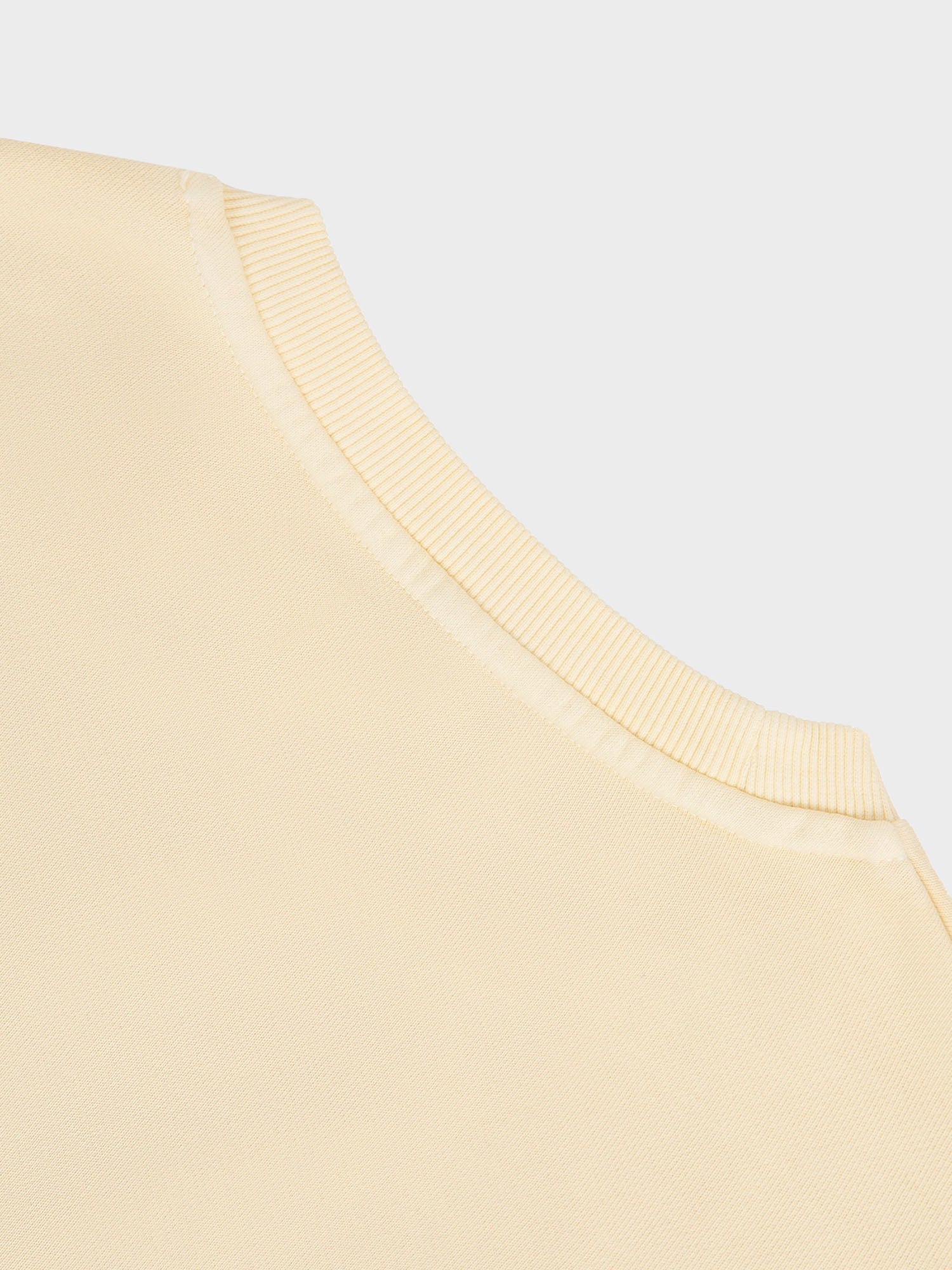 Womens Cotton Blend Cropped Crewneck Sweatshirt - Dachshund